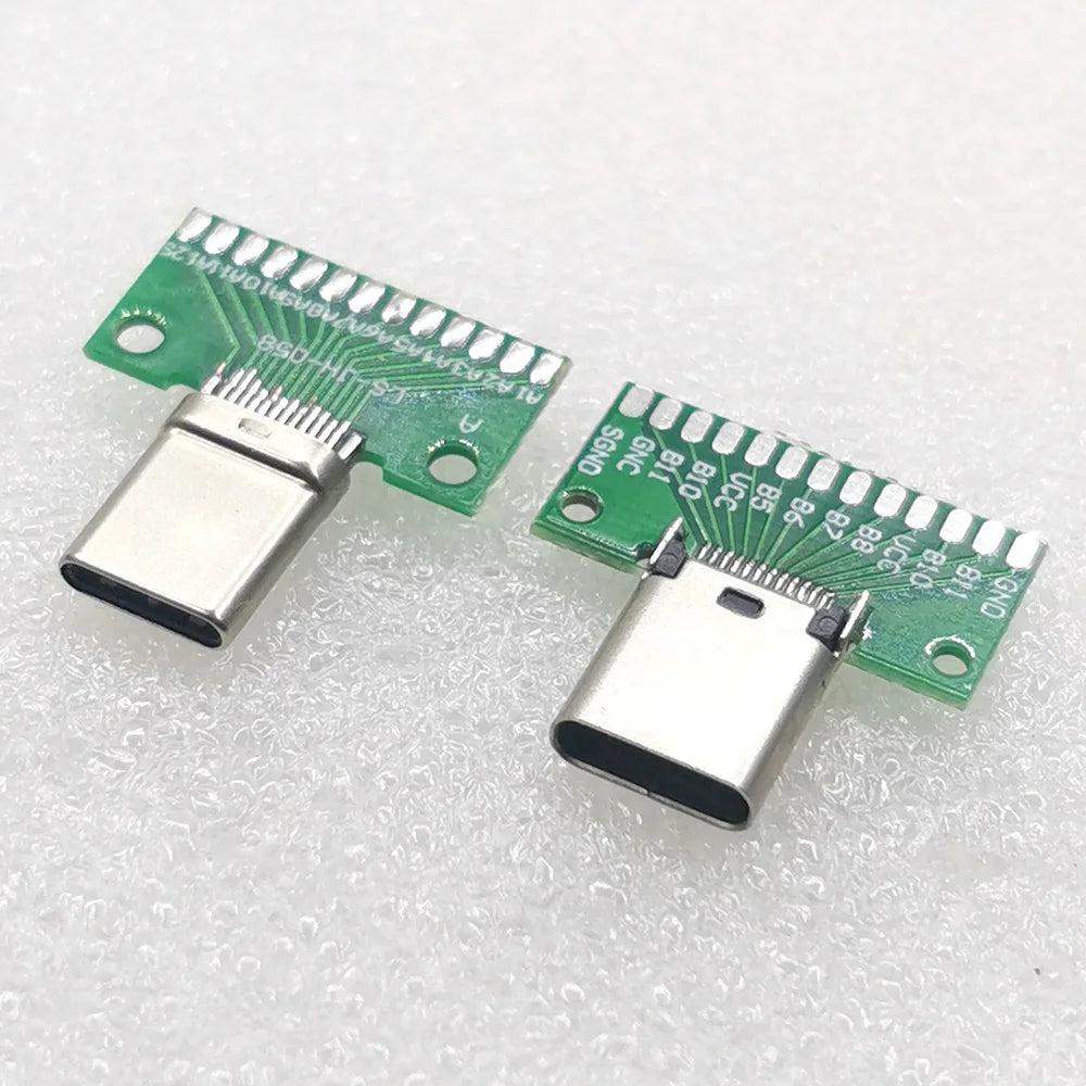 USB 3.1 Type-C Connector Male Female Type C Test PCB Board U