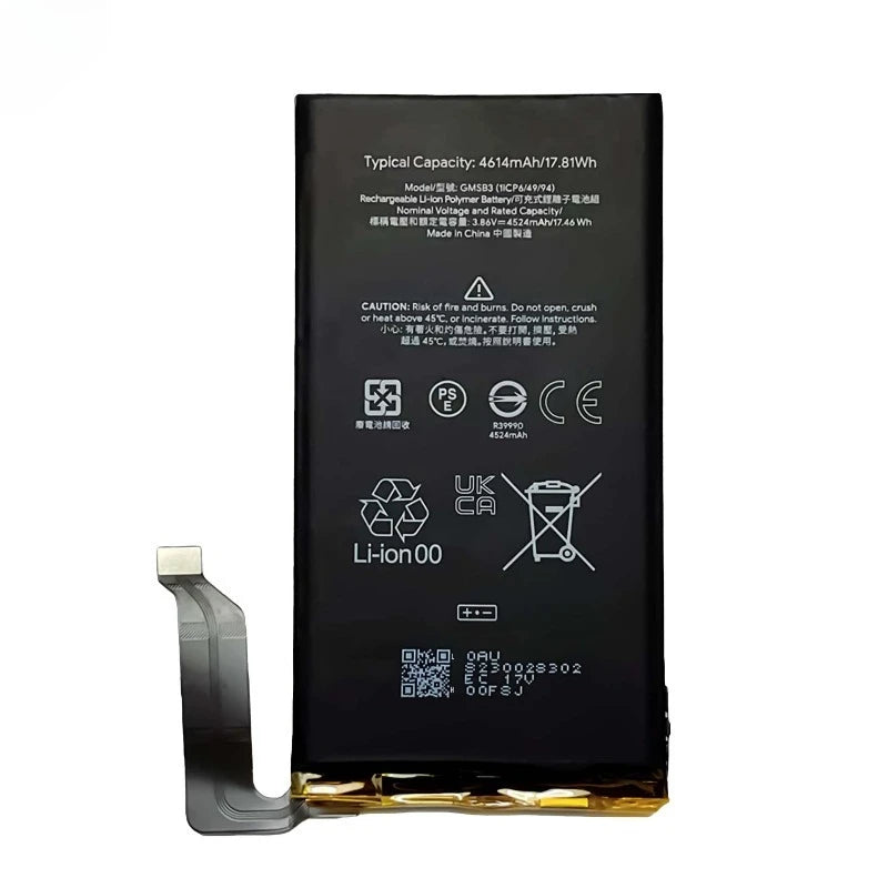 GMSB3 for Google Pixel 6 Mobile Phone Battery High Quality H