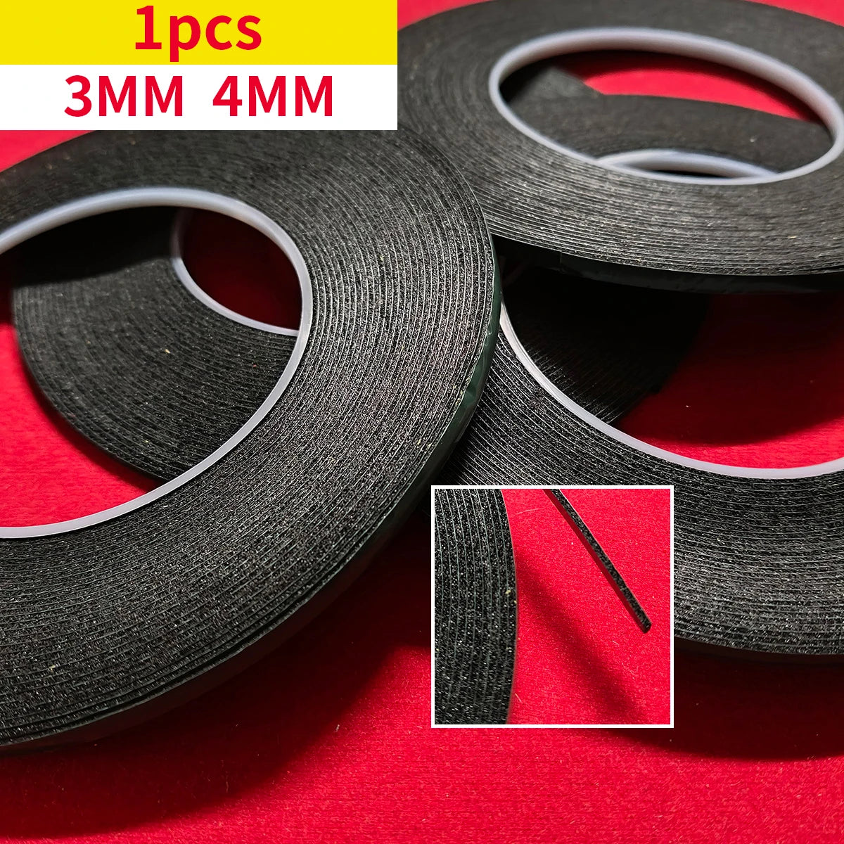3mm 4mm double-sided adhesive foam tape LCD screen frameless