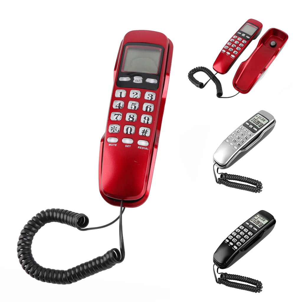 Home Telephone Mini Wall Telephone Home Office Hotel Incomin