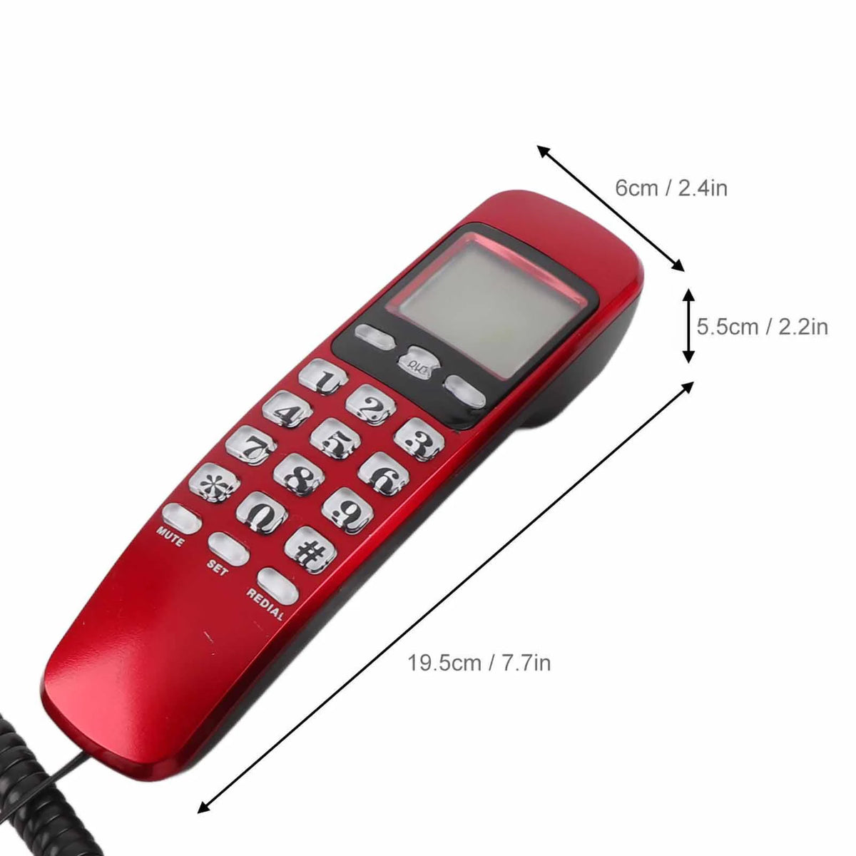 Home Telephone Mini Wall Telephone Home Hotel Incoming Calle