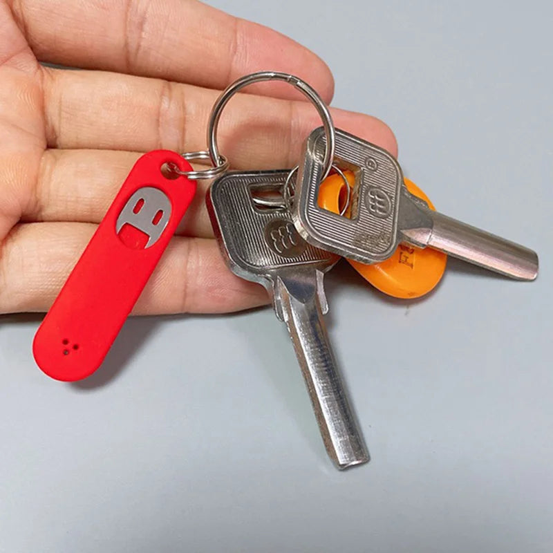 1pc Portable Anti-Lost Keychain with Sim Card Remover Openni