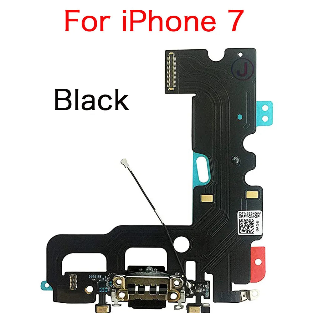 Charging Port Flex Cable For iPhone 7 8 Plus X XR XS Max Doc