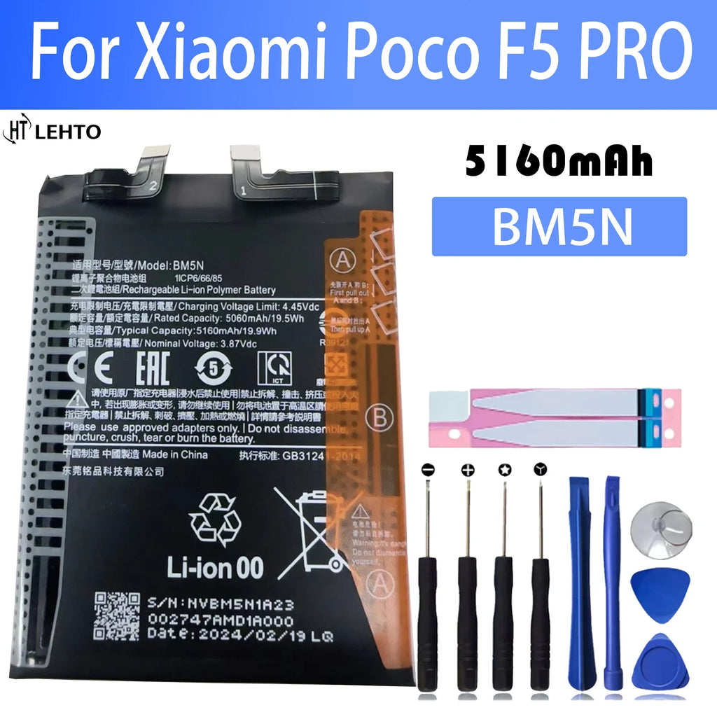 2026 Years 100% Original New Replacement Battery BM5N For Xi