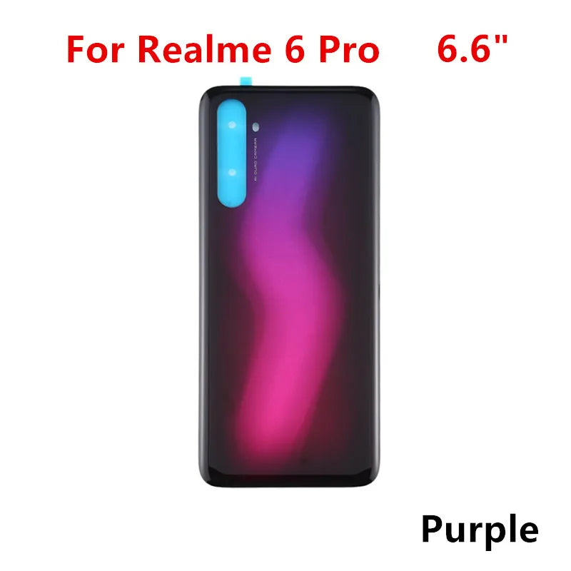 6Pro Housing For Realme 6 Pro Battery Back Cover Repair Repl