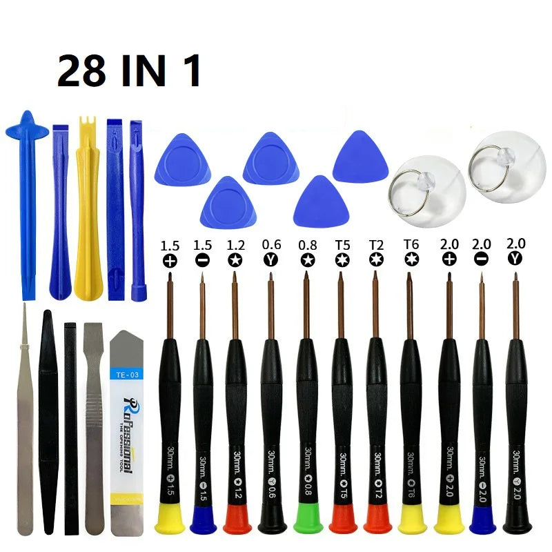 40 in 1 Mobile Phone Repair Tools Spudger Pry Opening Tool S