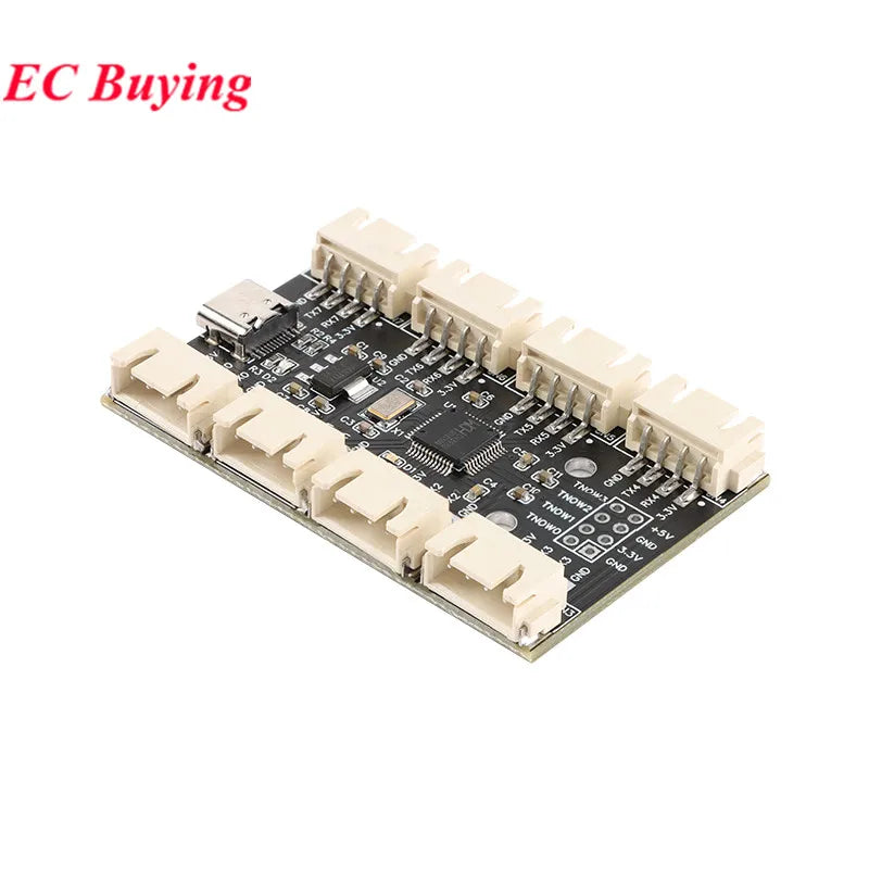 USB to 8 Channels Way TTL RS232 RS-232 Serial Port Module CH