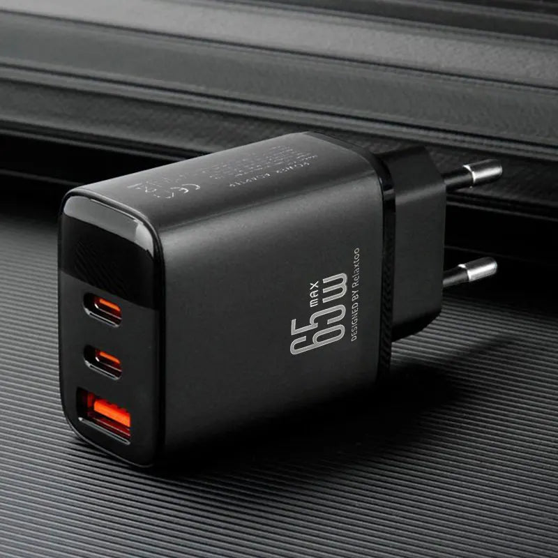 65w USB Type-C Charger PD Fast Charger Quick Charger PD 45W 30w Dual USB C Charger For iPhone For Samsung S26 S25 Laptop Tablet