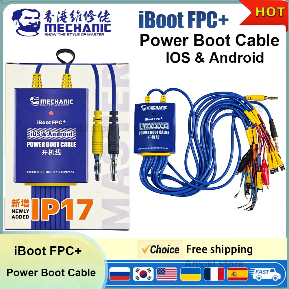 MECHANIC IBoot FPC+ Power Boot Cable for IPhone6-17PM Androi