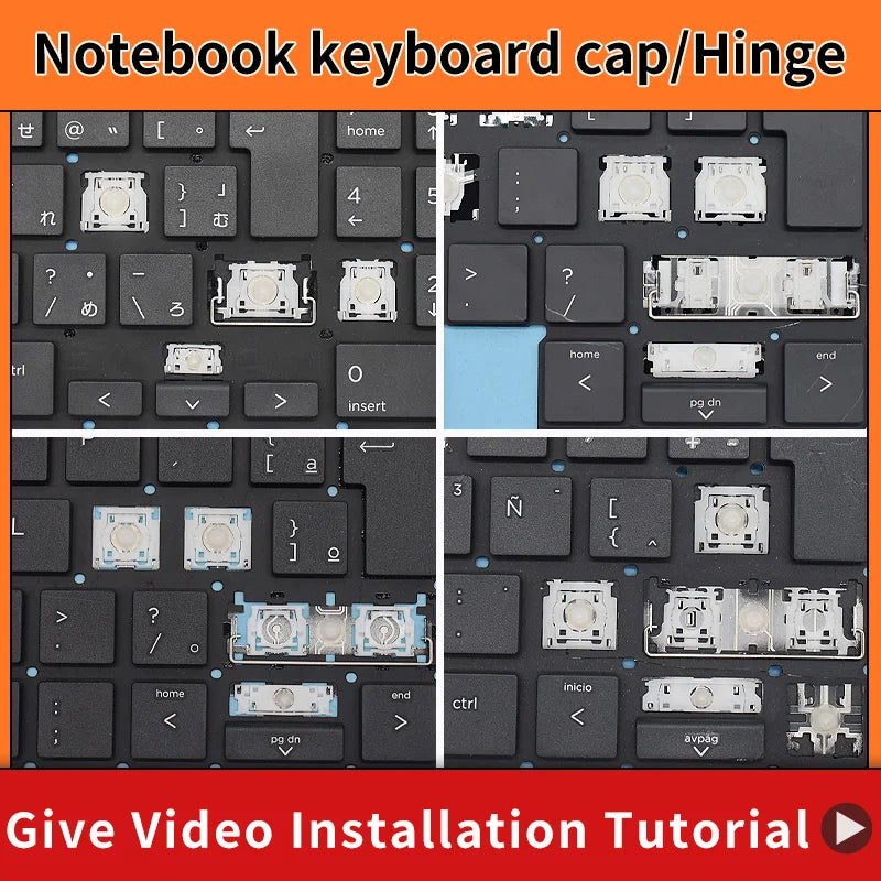 Replacement Keycap Key Cap Hinge for HP ProBook 450 G8 455 G