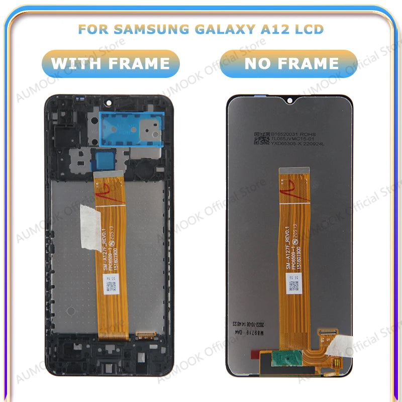 6.5 LCD Display For Samsung Galaxy A12 A125 A12 Nacho A127 M