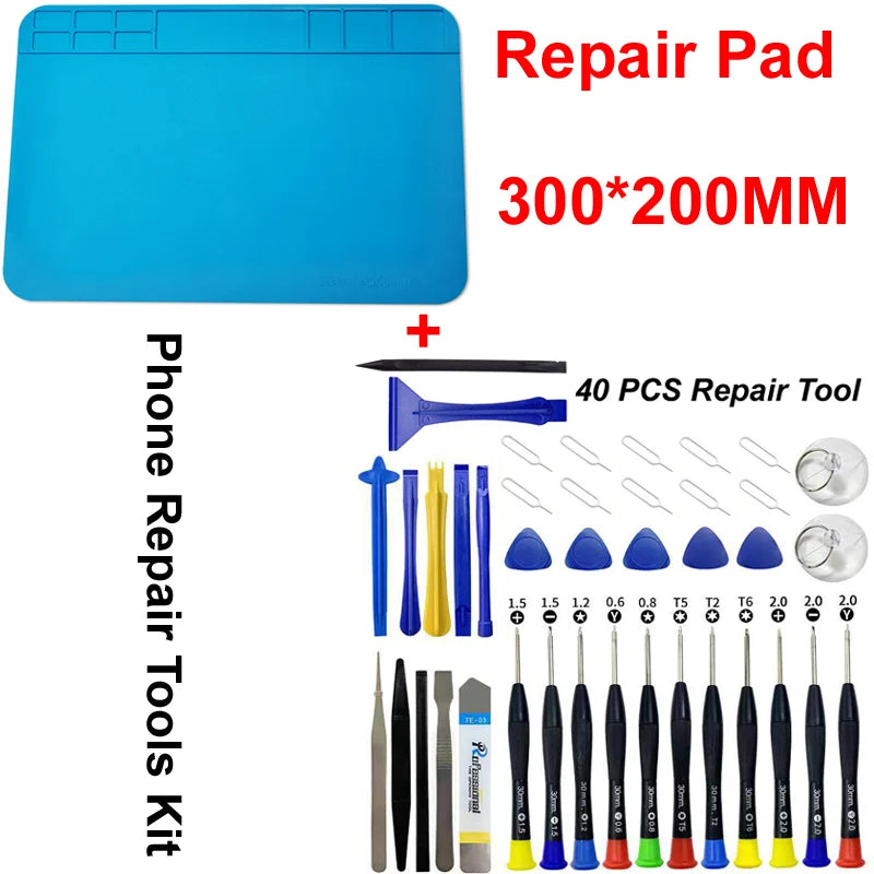 Repair Pad Insulation Heat-Resistant Soldering Station Silic