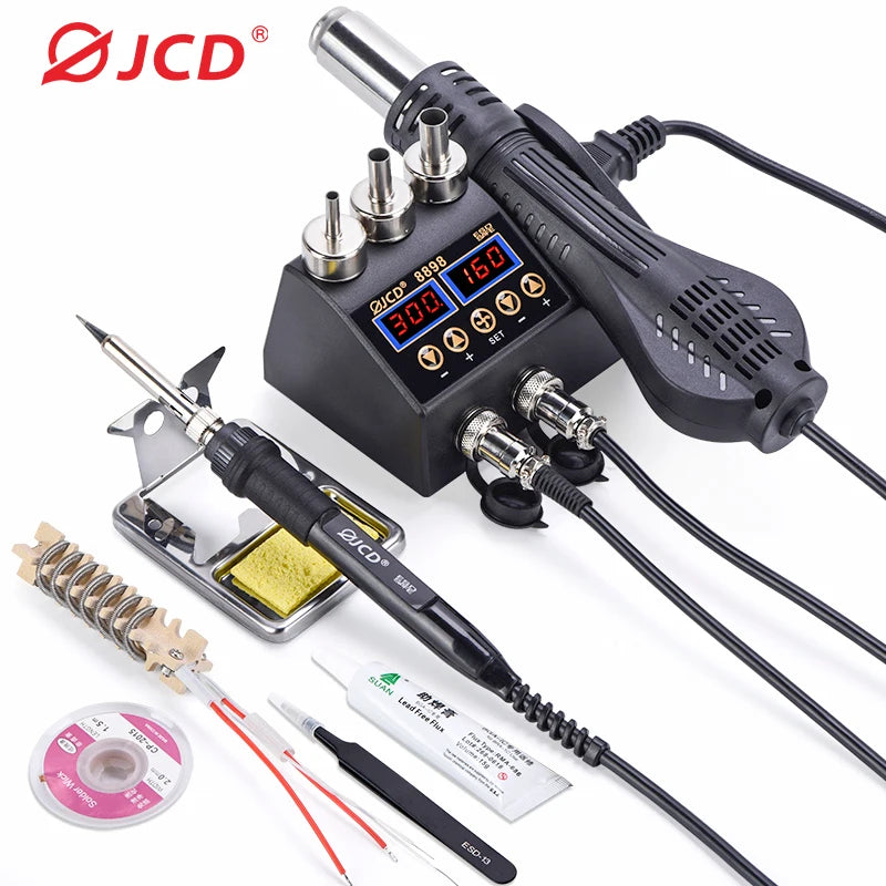JCD 750W 2 in 1 Soldering Station LCD Digital display Weldin