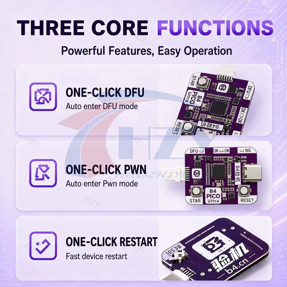 RP2350A PICO Engineering Test Box Auto DFU Tool No Manual DF