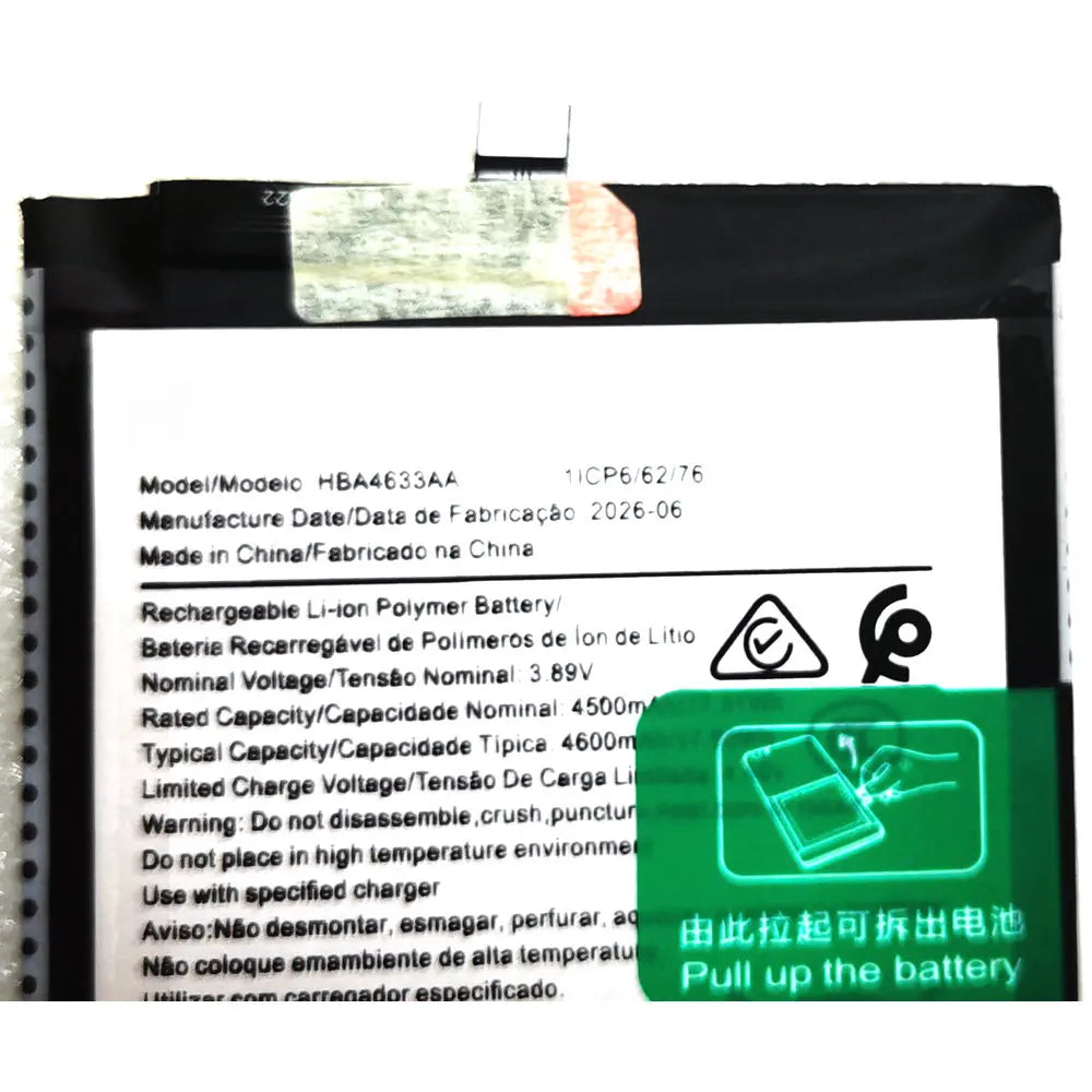 New 3.89V HBA4633AA High Quality Replacement Battery for HMD