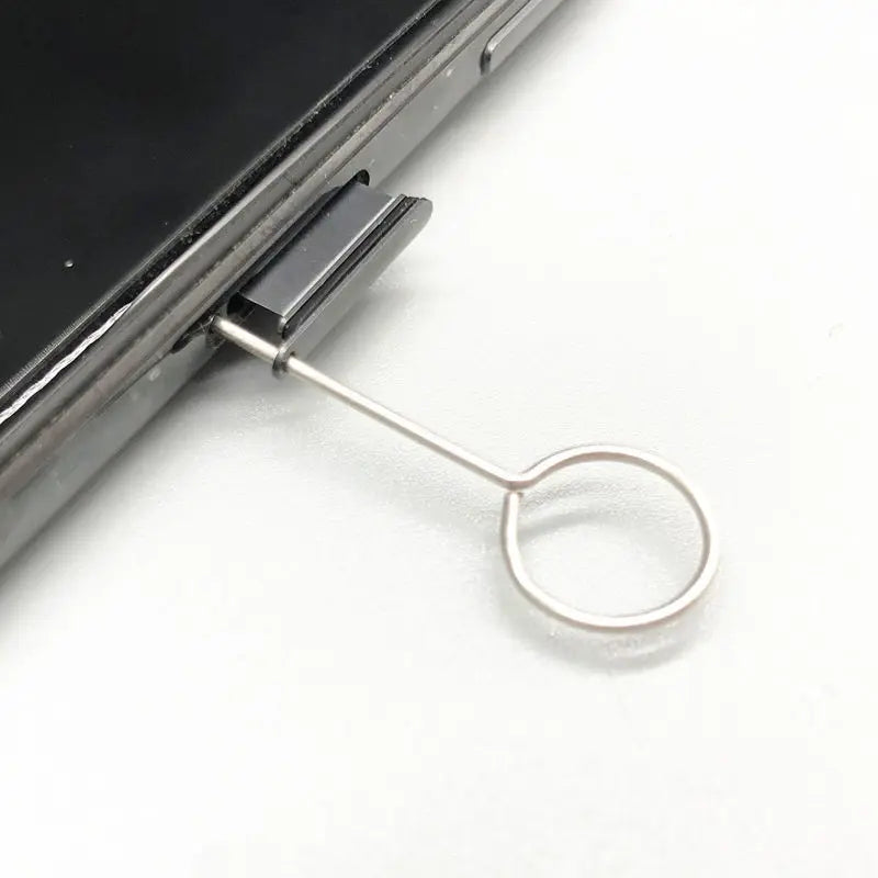 100pcs Eject Sim Card Ejector Tool Pick-up Pin Universal Mob