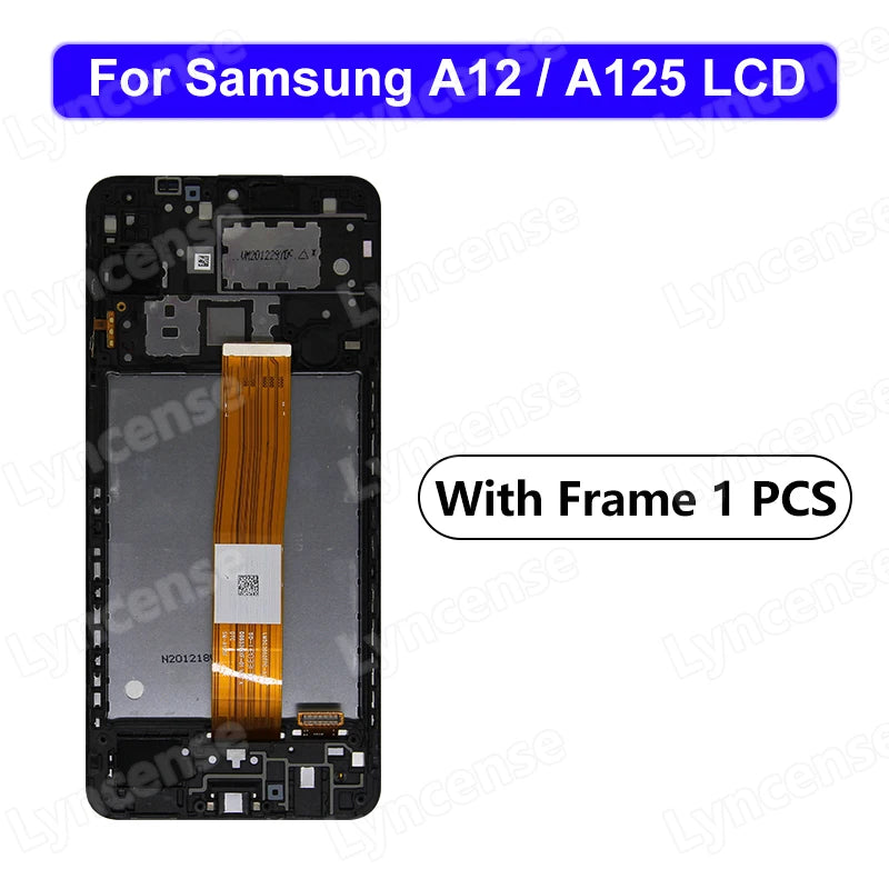 CHOICE 6.5 IPS For Samsung Galaxy A12 LCD Display A125 SM-A125M SM-A125U Touch Screen Digitizer SM-A125N LCD Replacement Parts