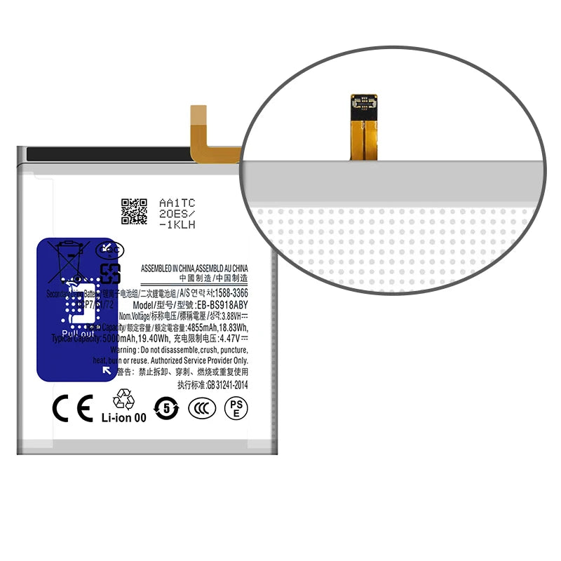 2026 Years New EB-BS918ABY 5000mAh Replacement Battery For S