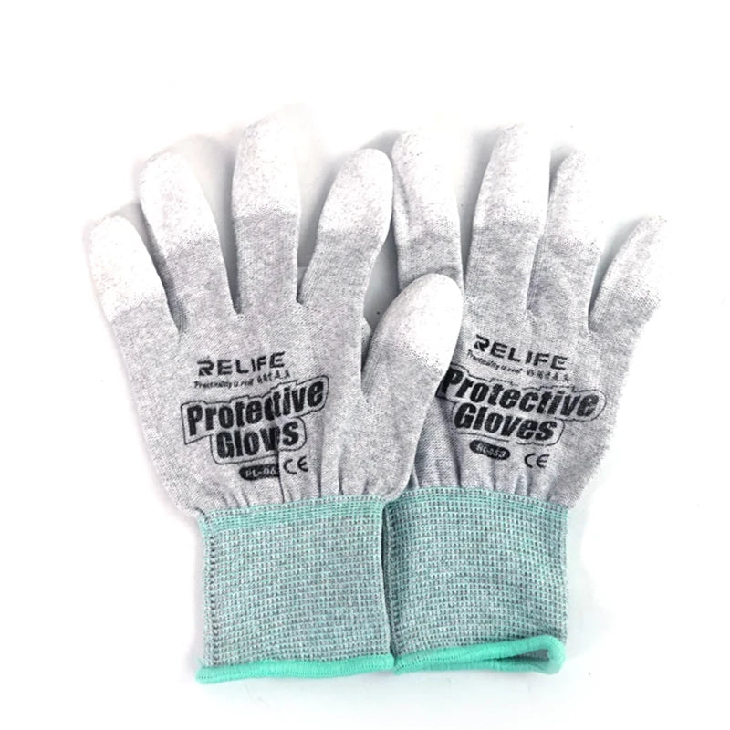 RELIFE RL-063 Anti-Static Gloves for Phone Computer Repair A