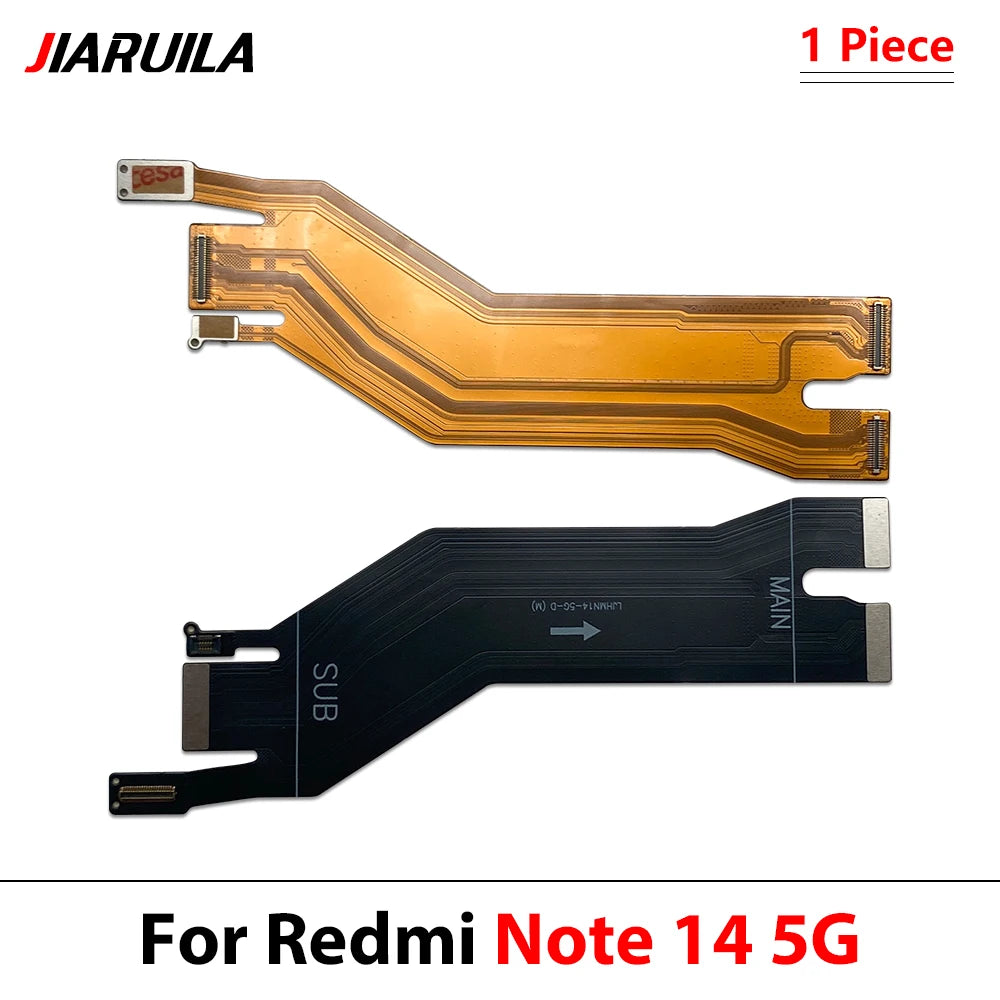 NEW For Xiaomi Redmi Note 14 5G 4G 14 Pro Plus USB Charger Connector Charging Port Micro Board Main LCD Flex Cable Replacement