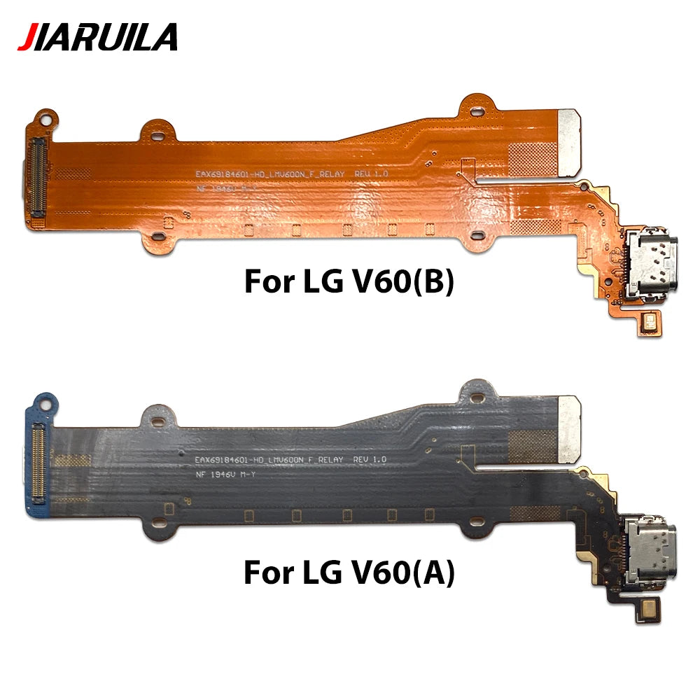 Charger Board USB Port Connector Flex Cable For LG V60 5G V6