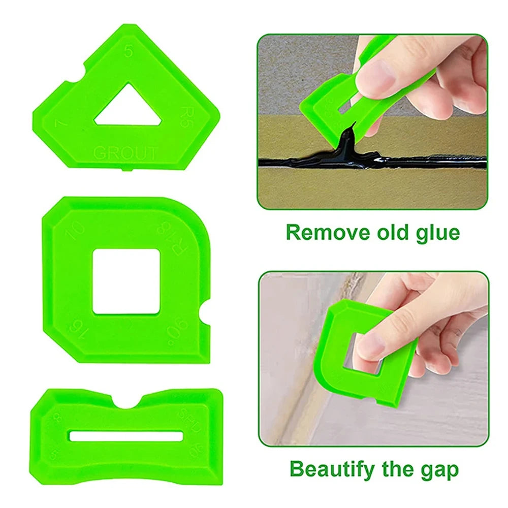 Silicone Caulking Tool Kit Spatula Scraper Joint Sealant Spr