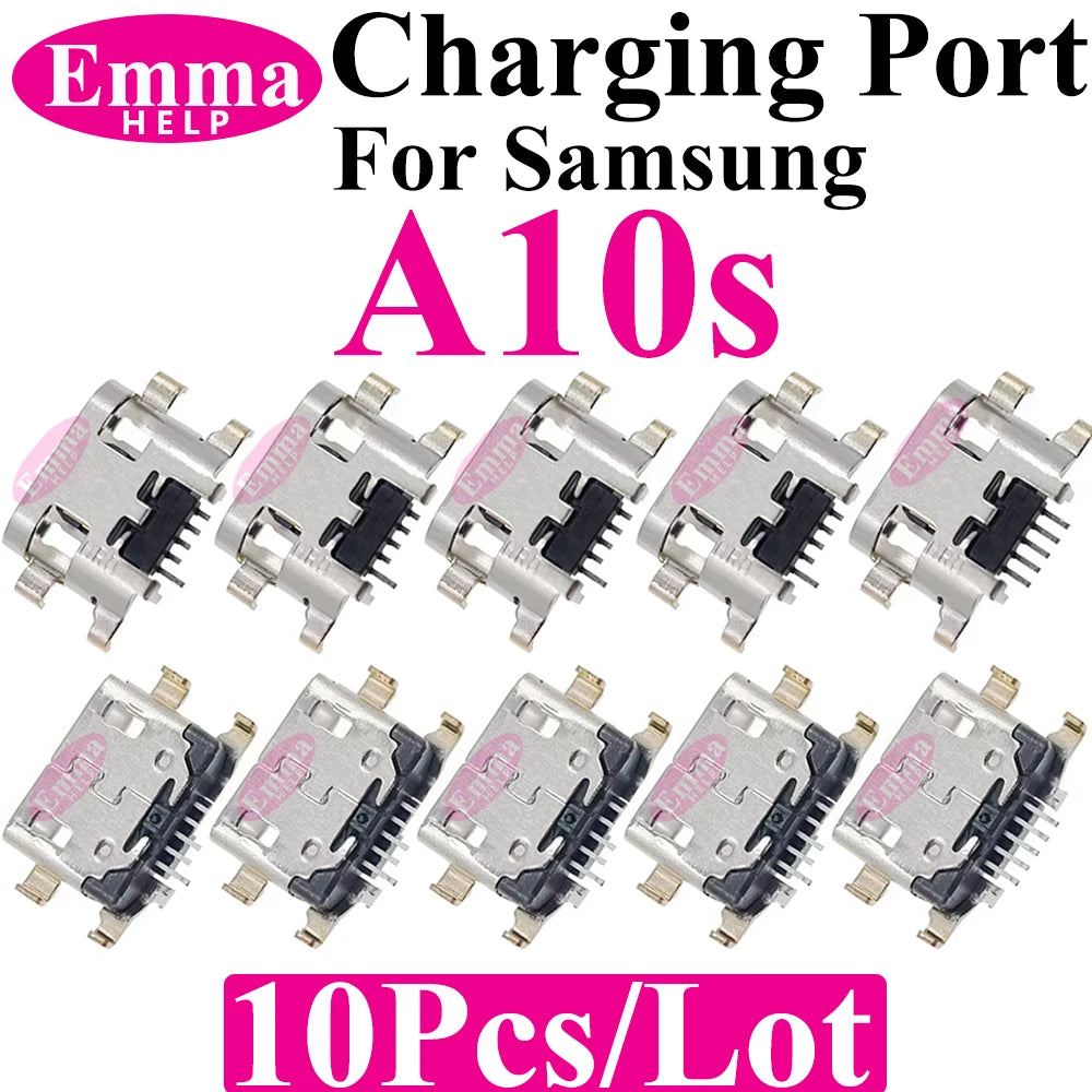 10Pcs Original Charging Port Dock Connector Socket for Samsu