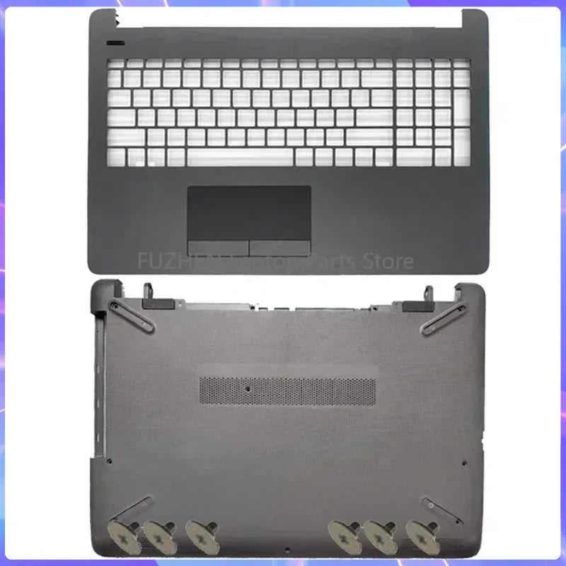 New For 15-BW 15-BS 15-RA 15-RB 250 255 G6 TPN-C129 LCD Back Cover/Front Frame/Palm Rest/Bottom Cover/Keyboard/Hinge Gray