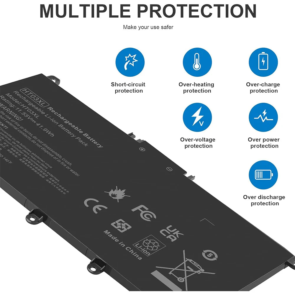 HT03XL L11119-855 Laptop Battery Replacement for HP Pavilion
