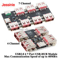 5pcs/1pc USBHUB USB 2.0 to 4 7 Channel Ways Hub PCB Module U