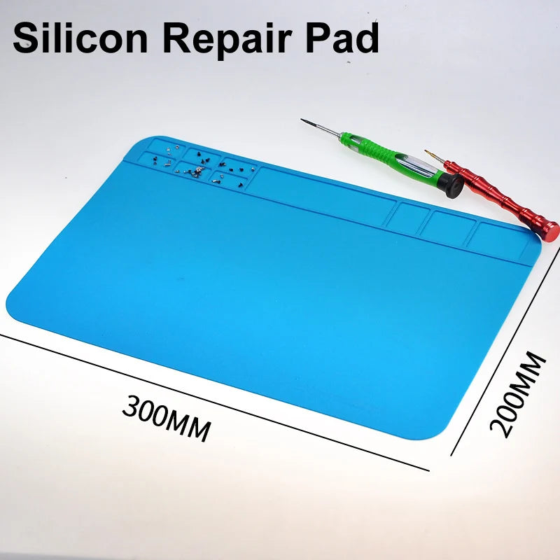 Repair Pad Insulation Heat-Resistant Soldering Station Silic