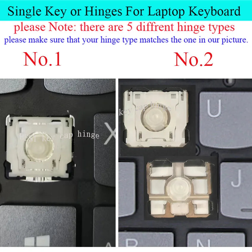 Single Key cap hinges For Lenovo IdeaPad Slim 3 15ABR8 15IAH