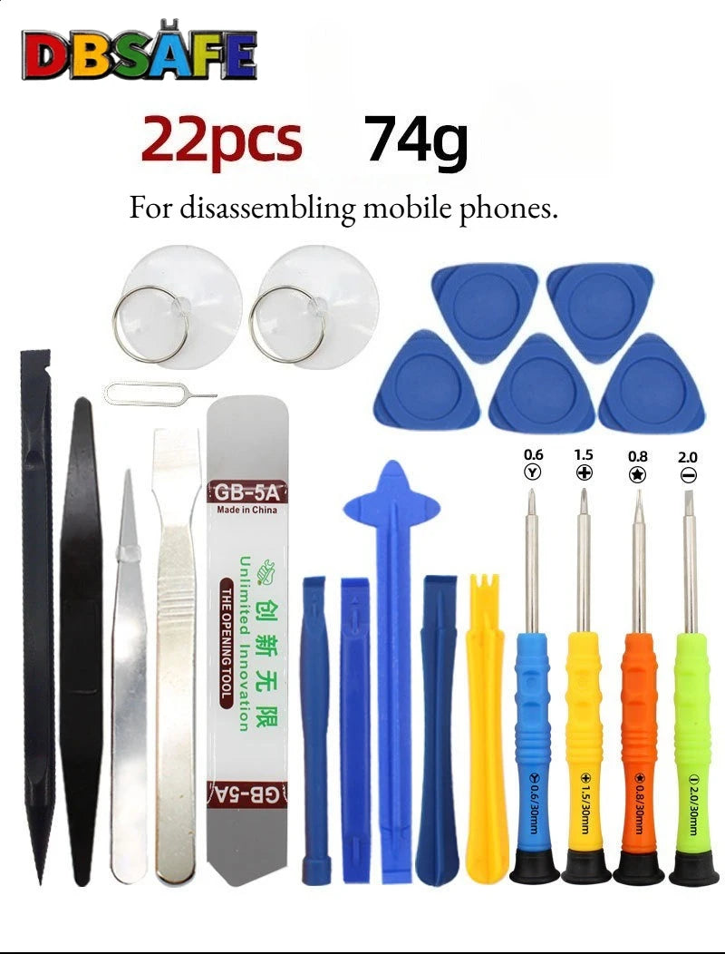 22 in 1 Mobile Phone Repair Tool Kit - Multi-Function Disass