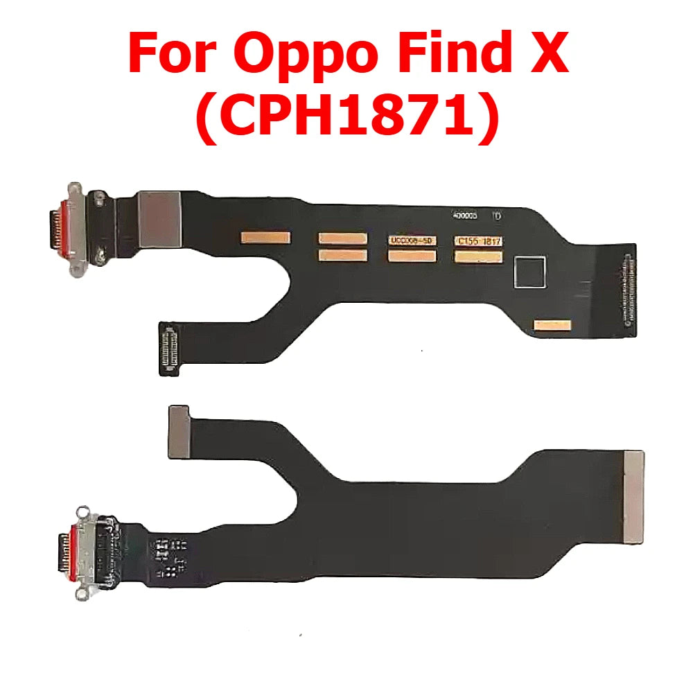 Charge Board For OPPO Find X5 Pro X3 Lite X2 Neo X 5G Charging Port Plate Ribbon Socket Usb Connector Phone Parts Flex Cables