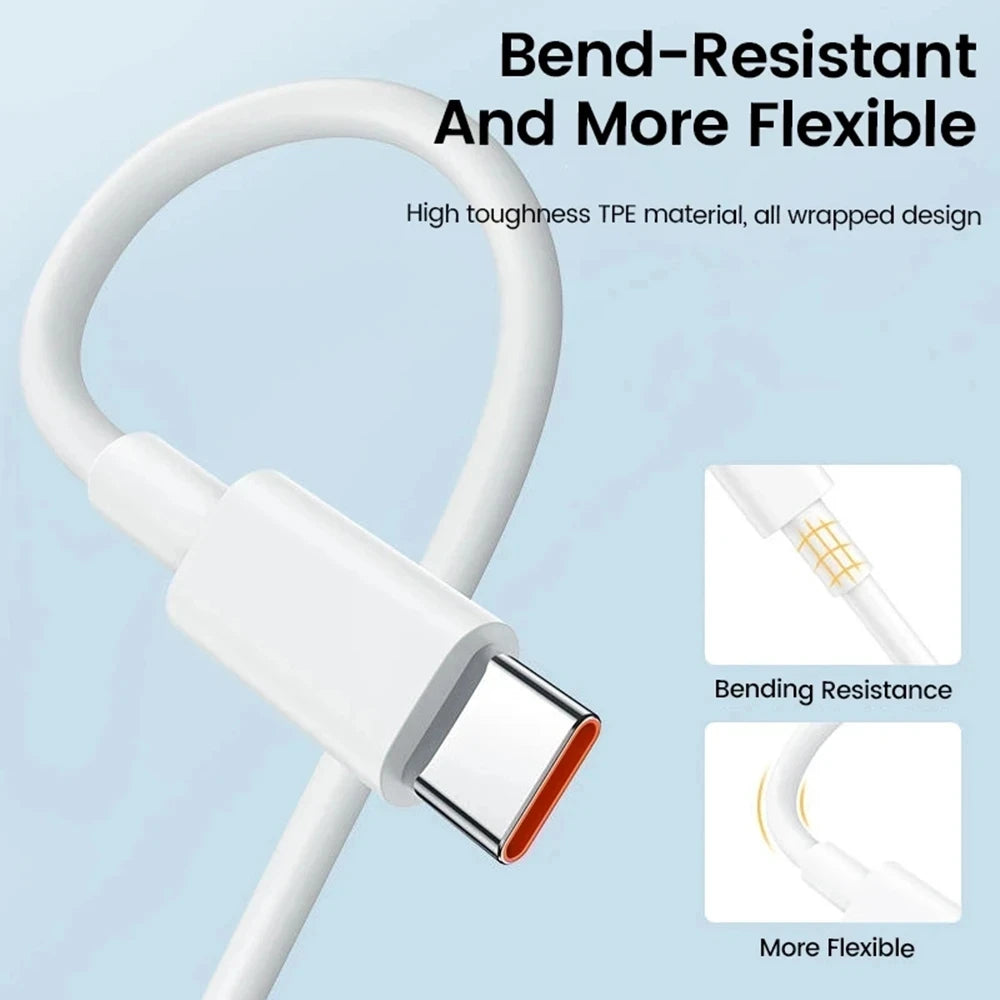 6A 67W Ultra Fast Charger For Xiaomi 11 12 Lite 13T 14T 15 1
