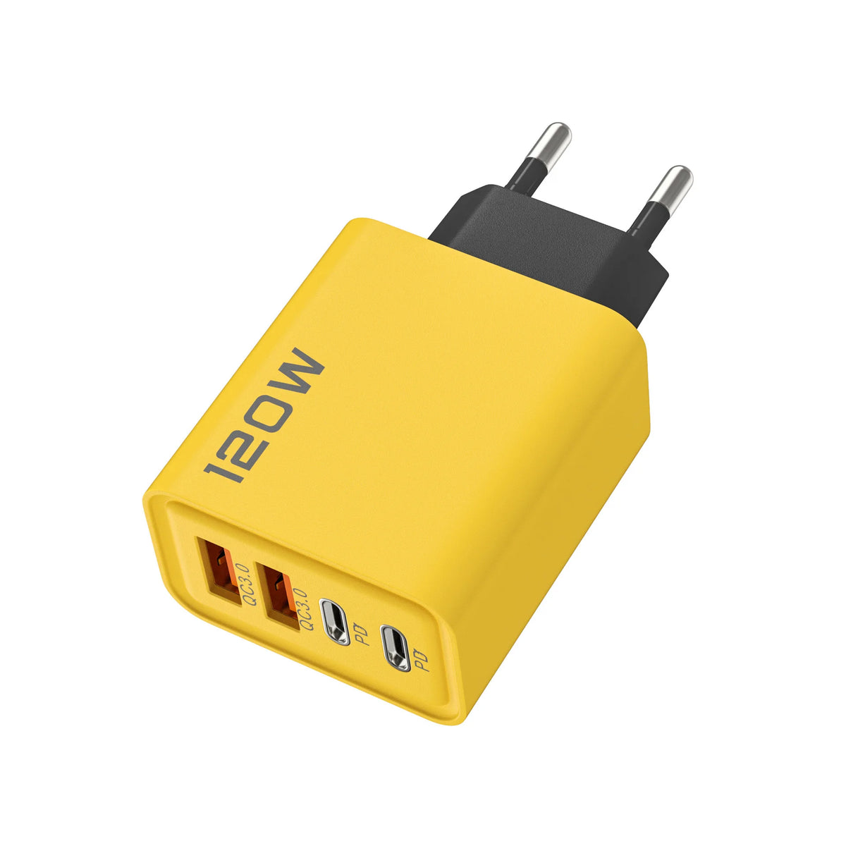Total 120W Fast Charger USB Type C Cable Fast Charging Phone Power Adapter For iPhone Xiaomi Samsung Quick Charge Wall Charger