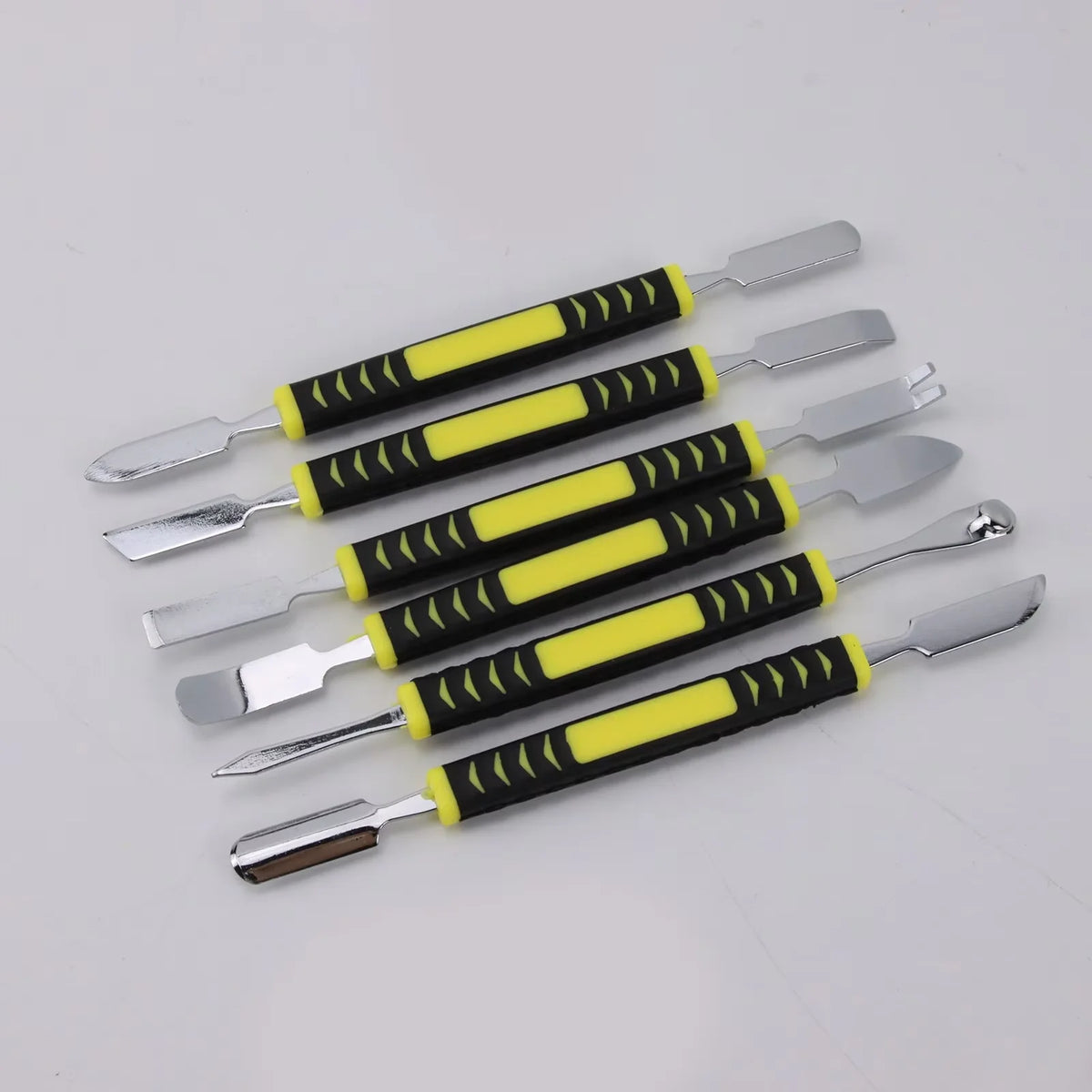6PCS Metal Crowbar with Two Ends Universal Mobile Phone Digital Home Appliance Product Dismantling Stick Shell Opening Tool