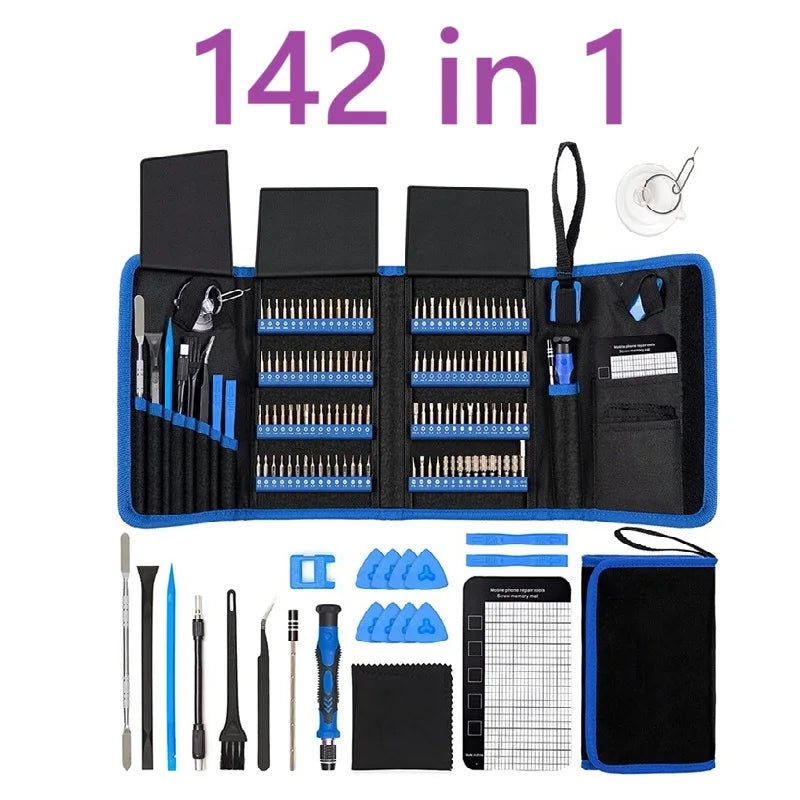 28 170 in 1 Screwdriver Set Universal With 120 Bits Magnetic