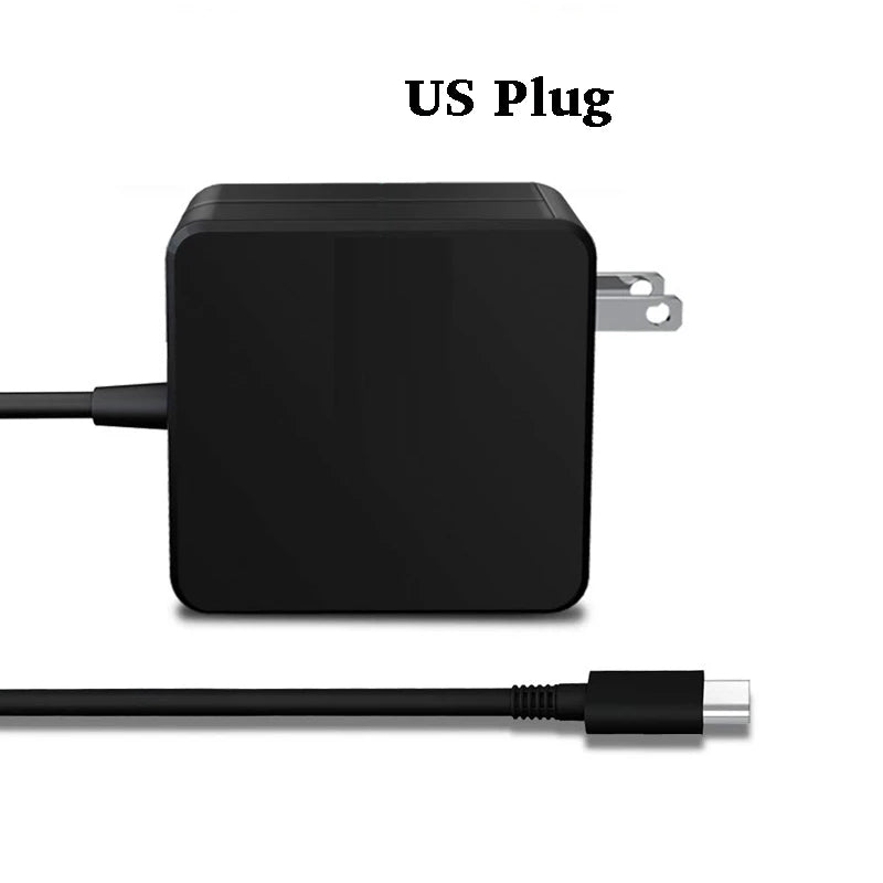 EU Laptop Adapter 90W 87W 61W USB-C Type C 65W Charger Power 20V 4.5A for MacBook Pro IPad HP ASUS Lenovo Acer Spin Dell XPS 13
