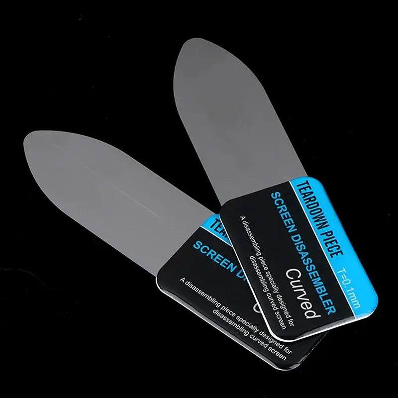 1-5Pcs Stainless Steel Blade Soft Ultra Thin Pry Tool Mobile