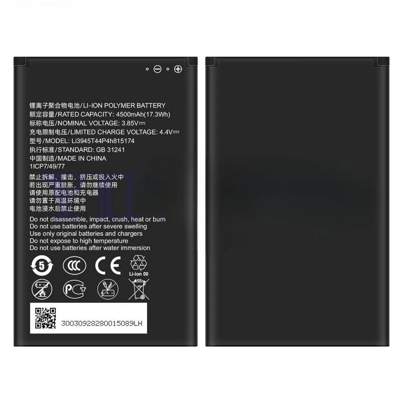 Li3945T44P4h815174 for ZTE MU5002/MU5001/5G WIFI WIFI6 Phone