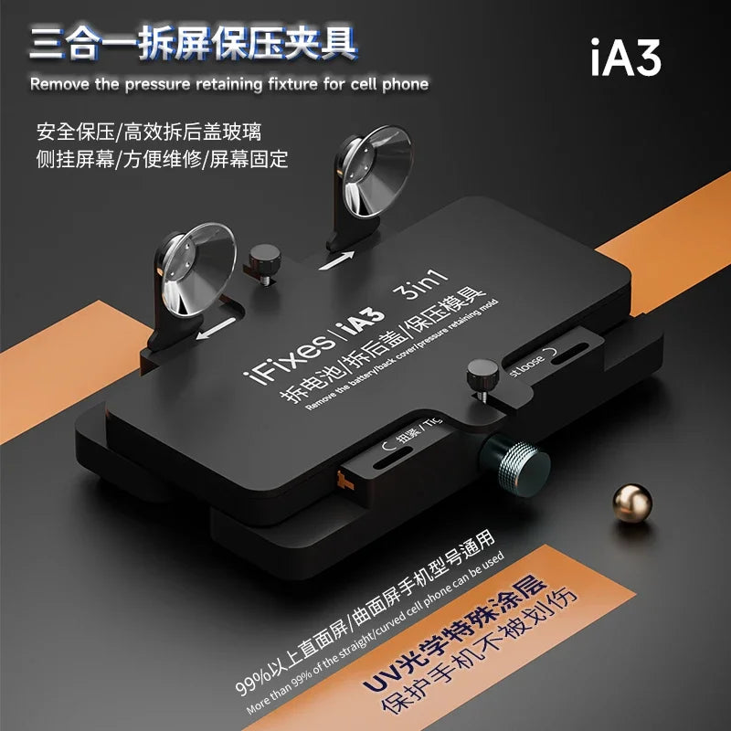 Multifunctional mobile phone repair fixture Screen/Back Cove