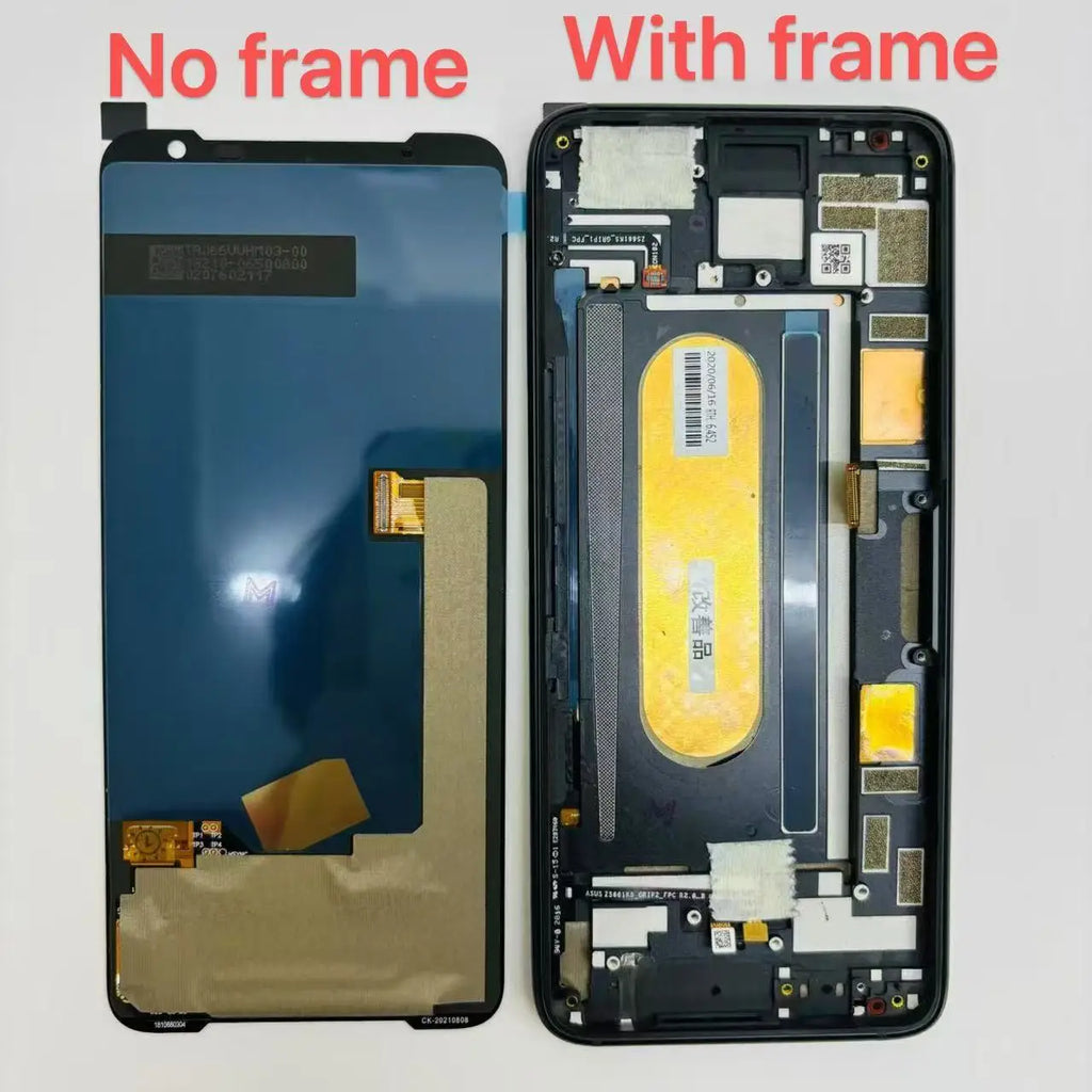 6.59 Original Amoled For Asus ROG 3 ZS661KS LCD Display Scre