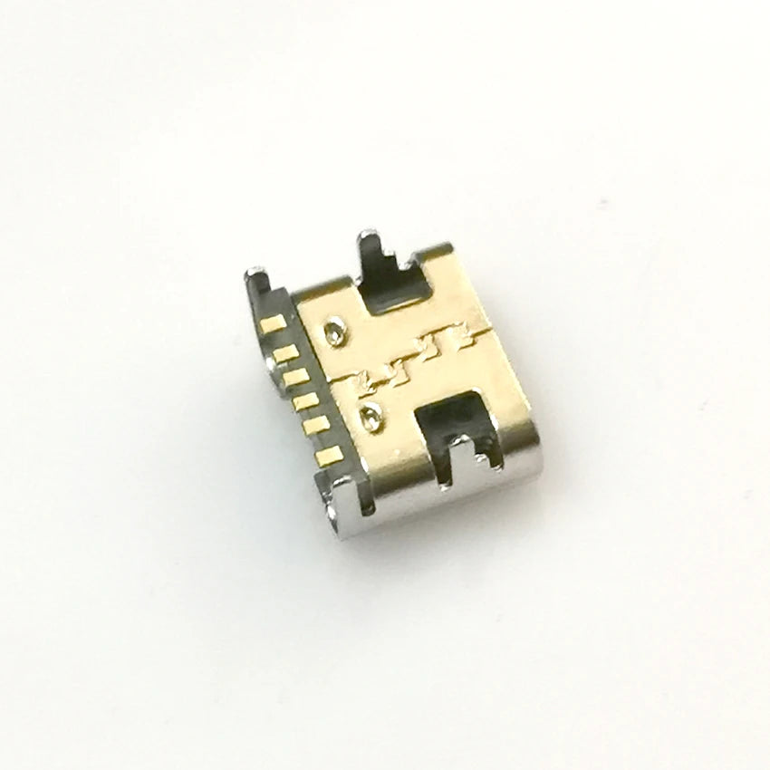 1-50PCS 6 Pin SMT Socket Connector Micro USB Type C 3.1 Fema