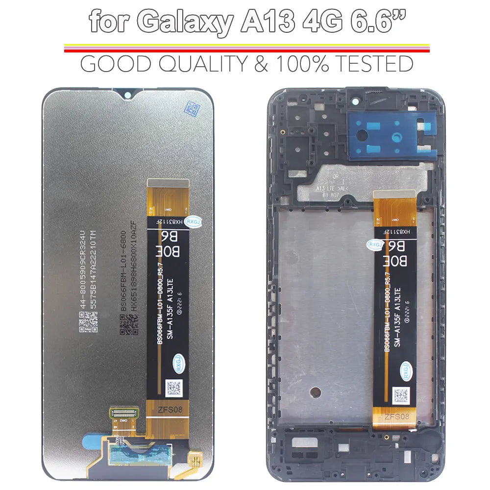 For Samsung Galaxy A13 4G Phone LCD Display Touch Screen Dig