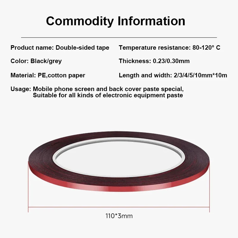 Mobile Phone Repair Double-sided Tape Screen Border Glue for