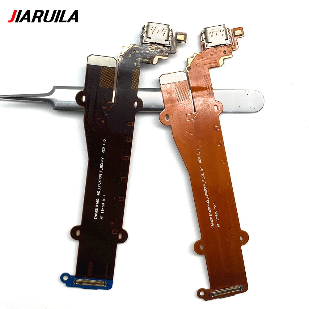 Charger Board USB Port Connector Flex Cable For LG V60 5G V6