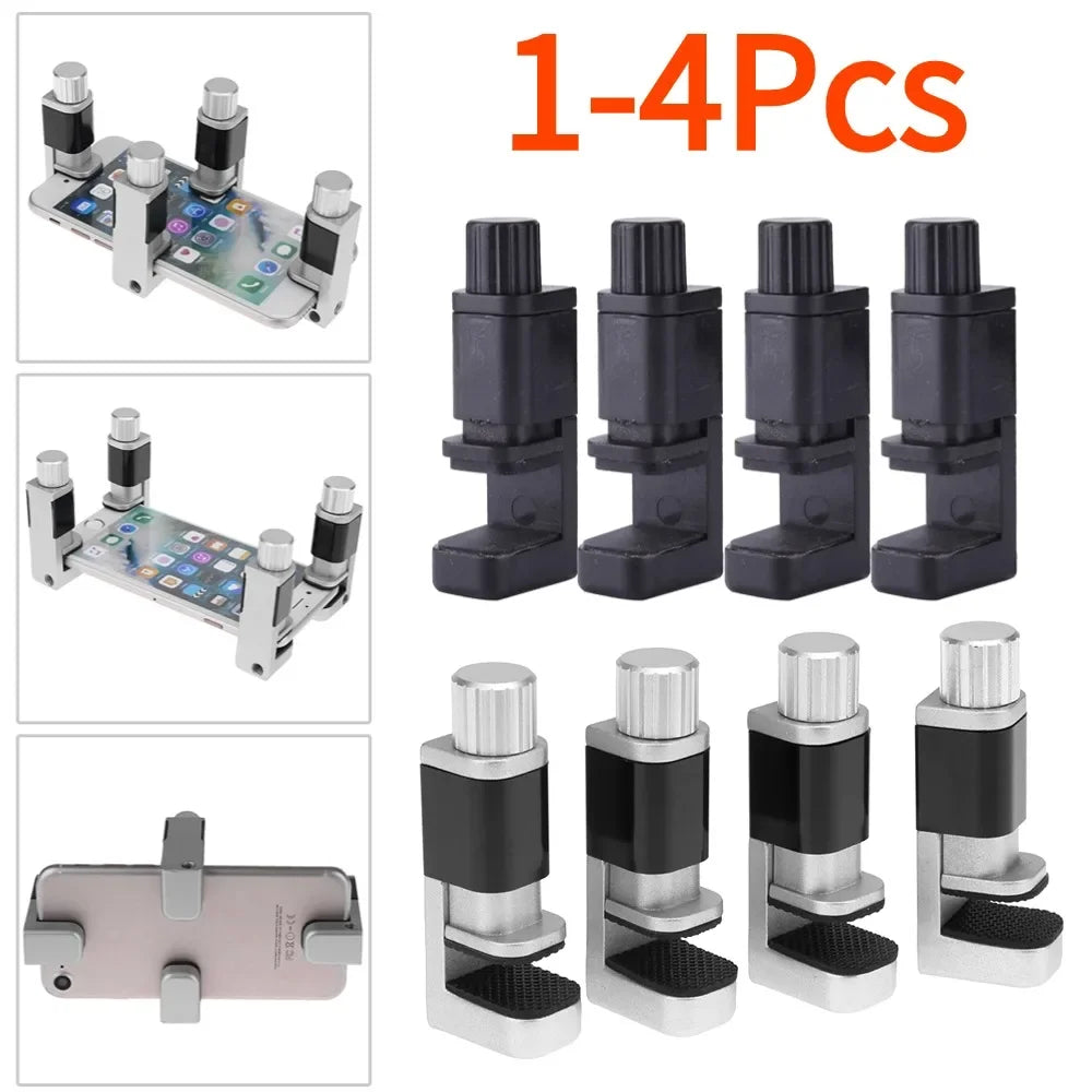 1/2/4Pcs Mobile Screen Separator Adjustable Alloy Clip Fixtu