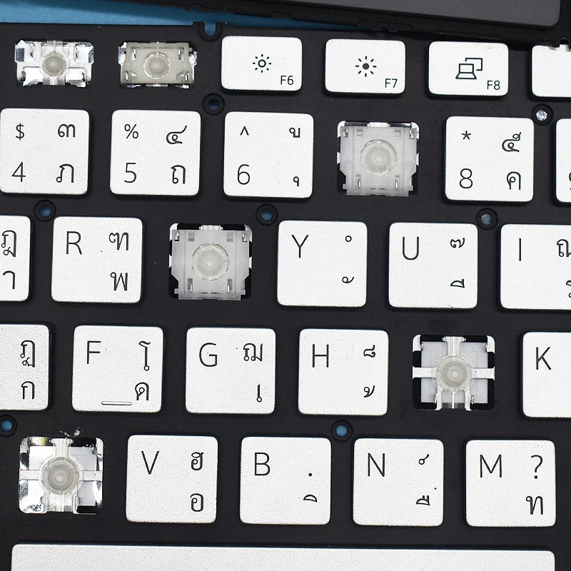 Replacement Keycap Key Cap & Scissor Clip & Hinge For Dell L