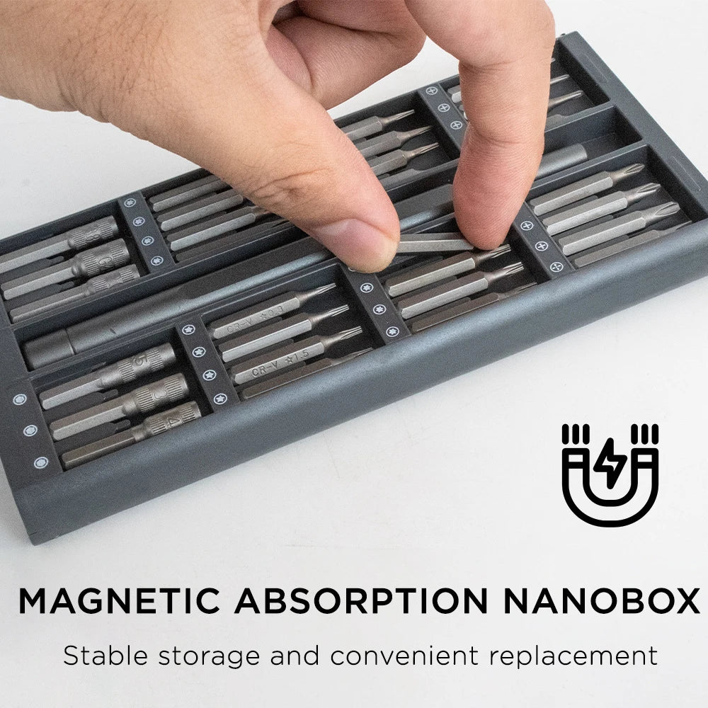 25 in 1 Magnetic Precision Screwdriver Set Mini Tools Kit fo